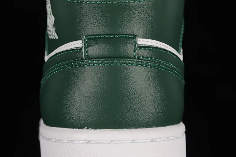 All categories Air Jordan Jordan series basketball shoes Air Jordan 1 Mid Air Jordan 1 Mid "Green Yellow" AJ1 Joe 1 white green yellow Seattle Supersonics 554724-371